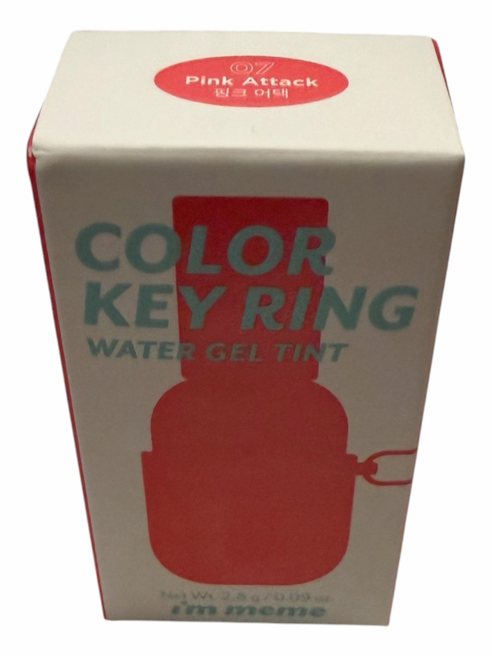 Color Key Ring Water Gel Tint - Pink Attack